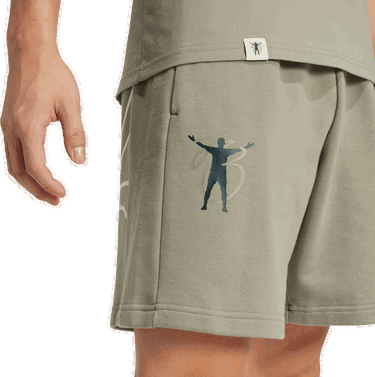 Къси панталони adidas Performance Jude Bellingham Culturewear Shorts Бежово | JX1947, 2