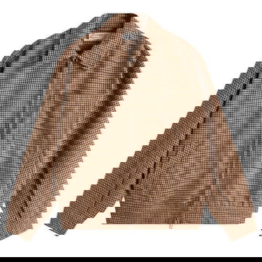 Яке бомбър Universal Works Universal Works Rose Bowl Houndstooth Jacket Кафяво | P31116-SND, 0
