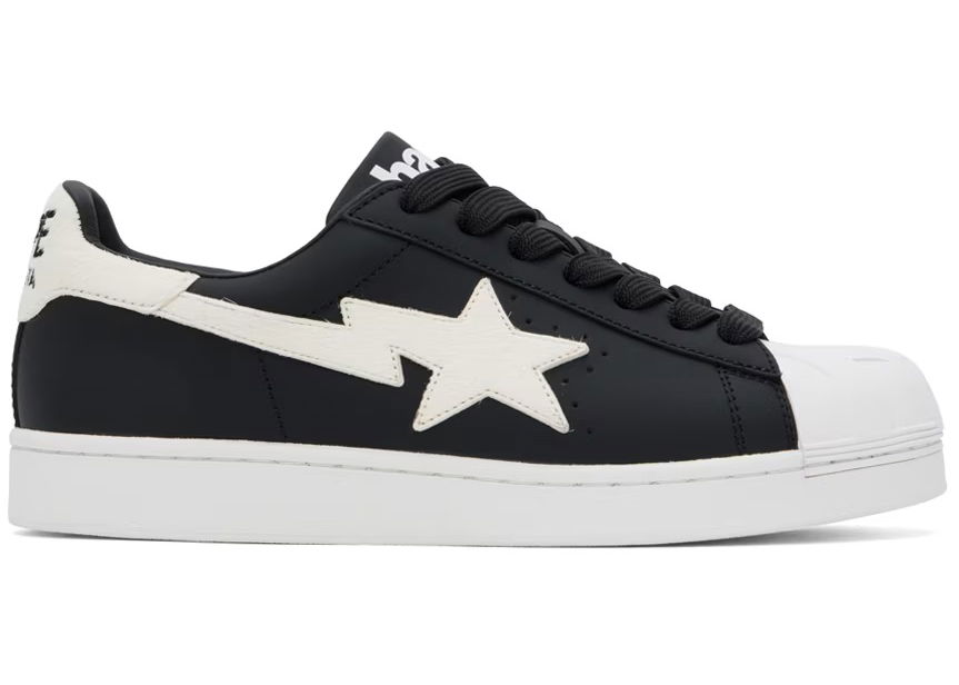 Кецове и обувки BAPE A Bathing Ape Skull Sta #2 Black Черно | 1J80-191-065-BLK, 0