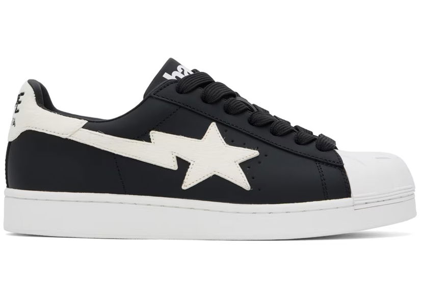 Кецове и обувки BAPE A Bathing Ape Skull Sta #2 Black Черно | 1J80-191-065-BLK