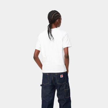 Тениска Carhartt WIP Pocket Heart T-Shirt Бяло | I032180_02_XX, 1