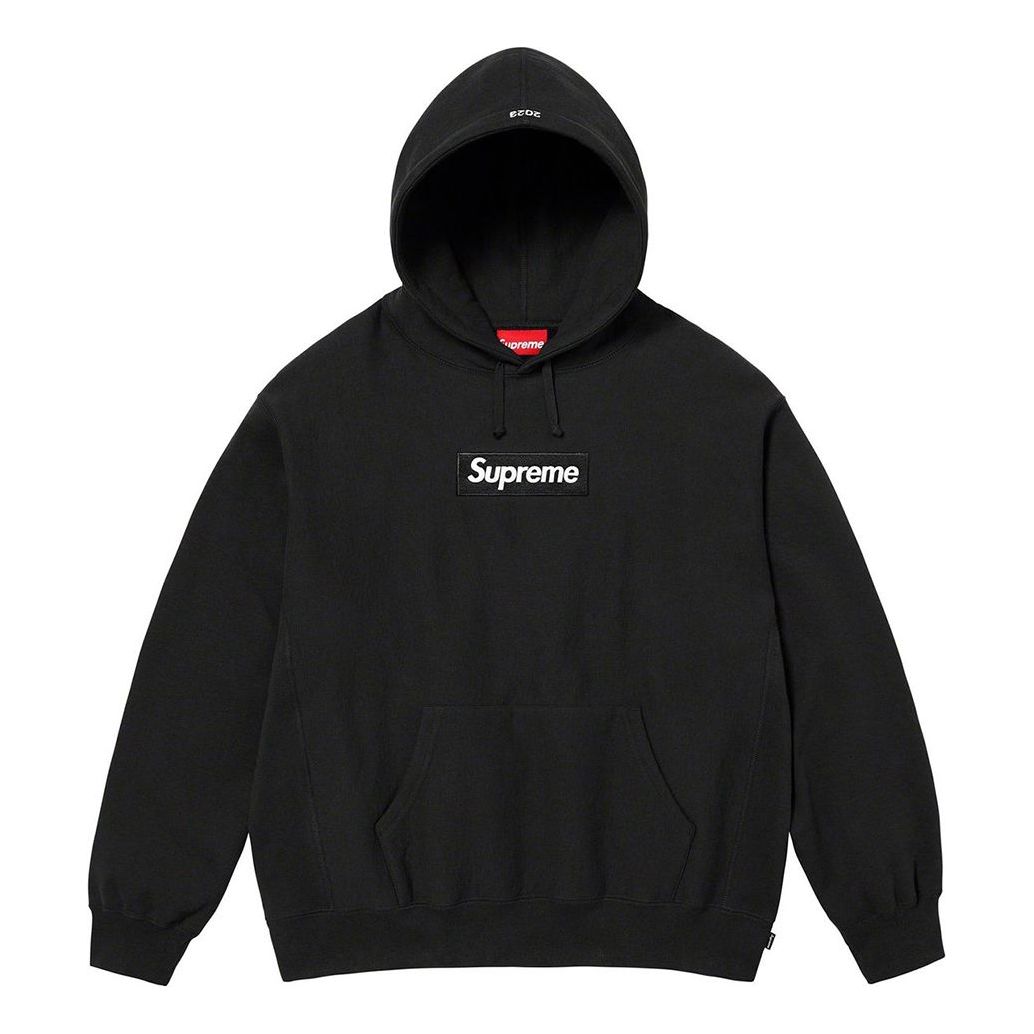 Суитчър Supreme Box Logo Hoodie Черно | SUP-FW23-226, 0