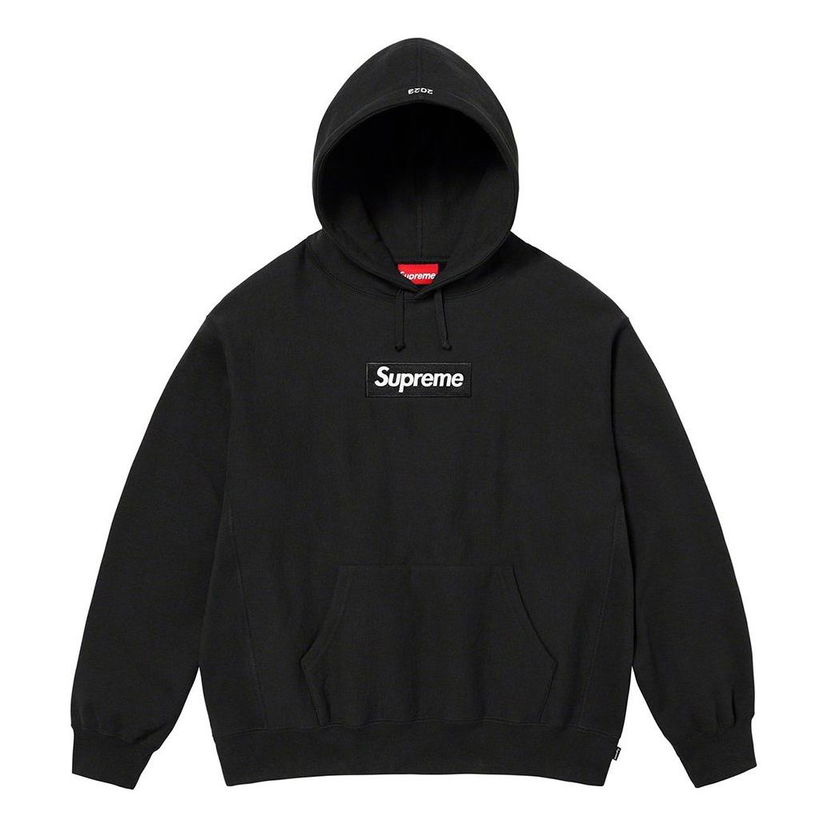 Суитчър Supreme Box Logo Hoodie Черно | SUP-FW23-226