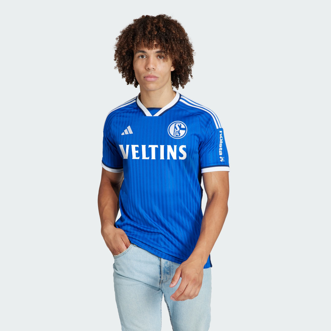 Фланелка adidas Performance FC Schalke 04 23/24 Home Jersey Тъмно синьо | HY6154, 1