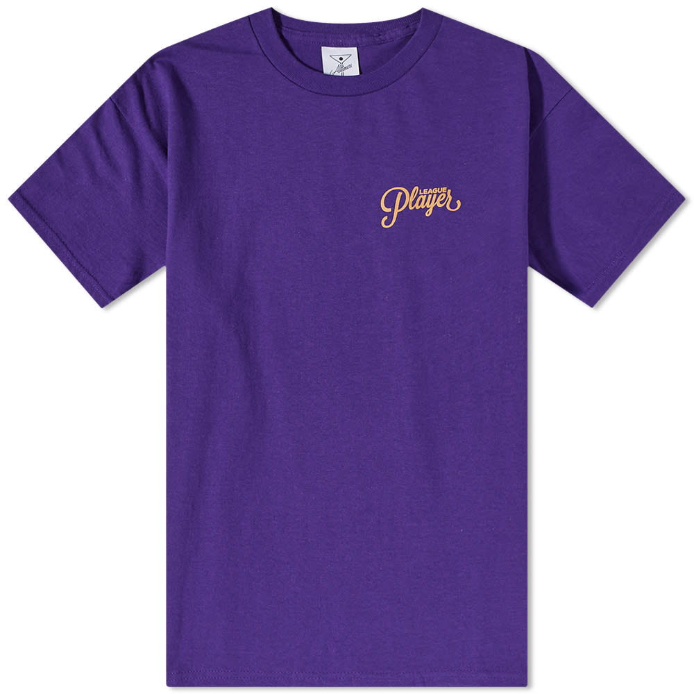 Тениска Alltimers League Player Tee Лилаво | 22FA01AP0205-PUR, 0