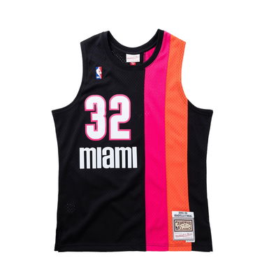 Фланелка Mitchell & Ness Swingman Jersey Miami Heat 2005-06 Shaquille O'Neal #32 Swingman Jersey Черно | SMJYCP19243-MHEBLCK05SON, 0