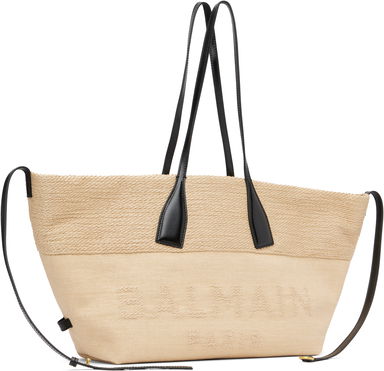 Track Raffia Tote, 1