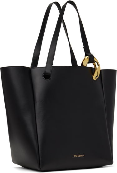 Голяма пазарска чанта JW Anderson JW Anderson Corner Tote Черно | HB0547-LA0351, 1