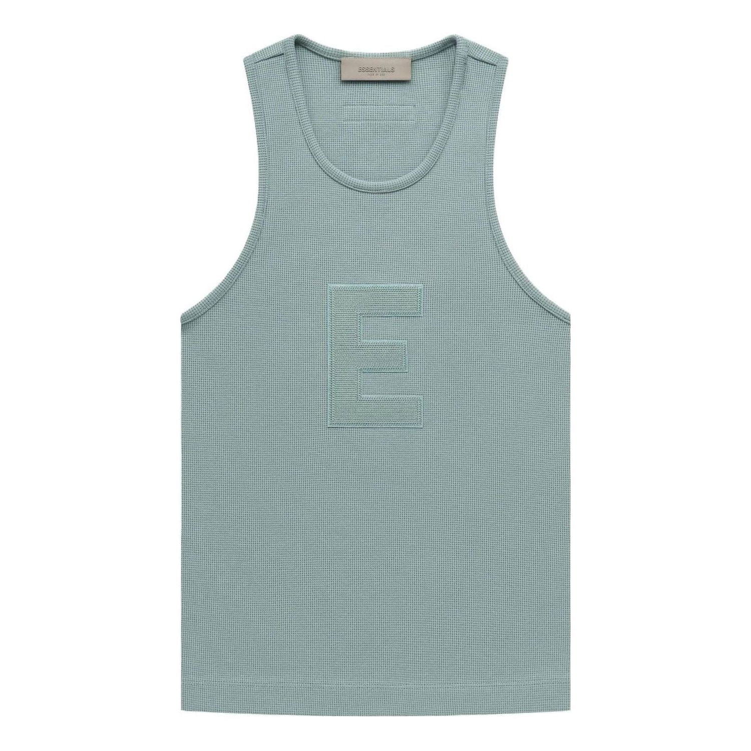 Потник Fear of God Fear of God Essentials Waffle Tank Зелено | FOG-SS23-230, 0