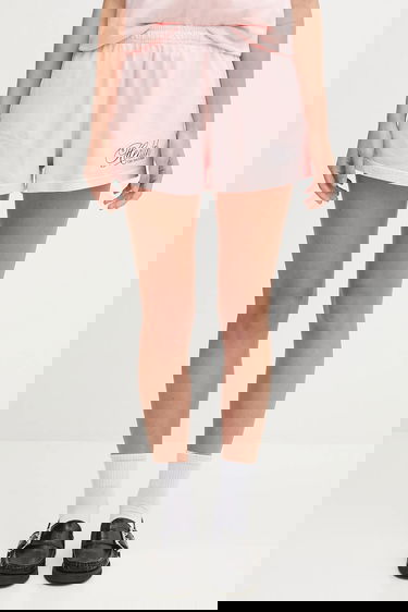 Къси панталони Sporty & Rich Sporty & Rich Health Script Disco High-Waisted Shorts Розово | SH037620078P140, 0