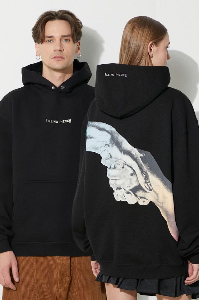 Gradient Handshake Hoodie