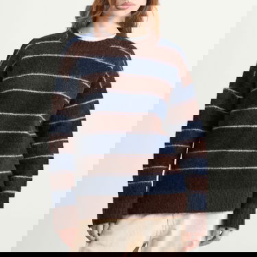 Пуловер Samsoe Samsoe Sajeanne Hairy Knit Sweater Stripe Многоцветен | F25300007-CLR002397, 2