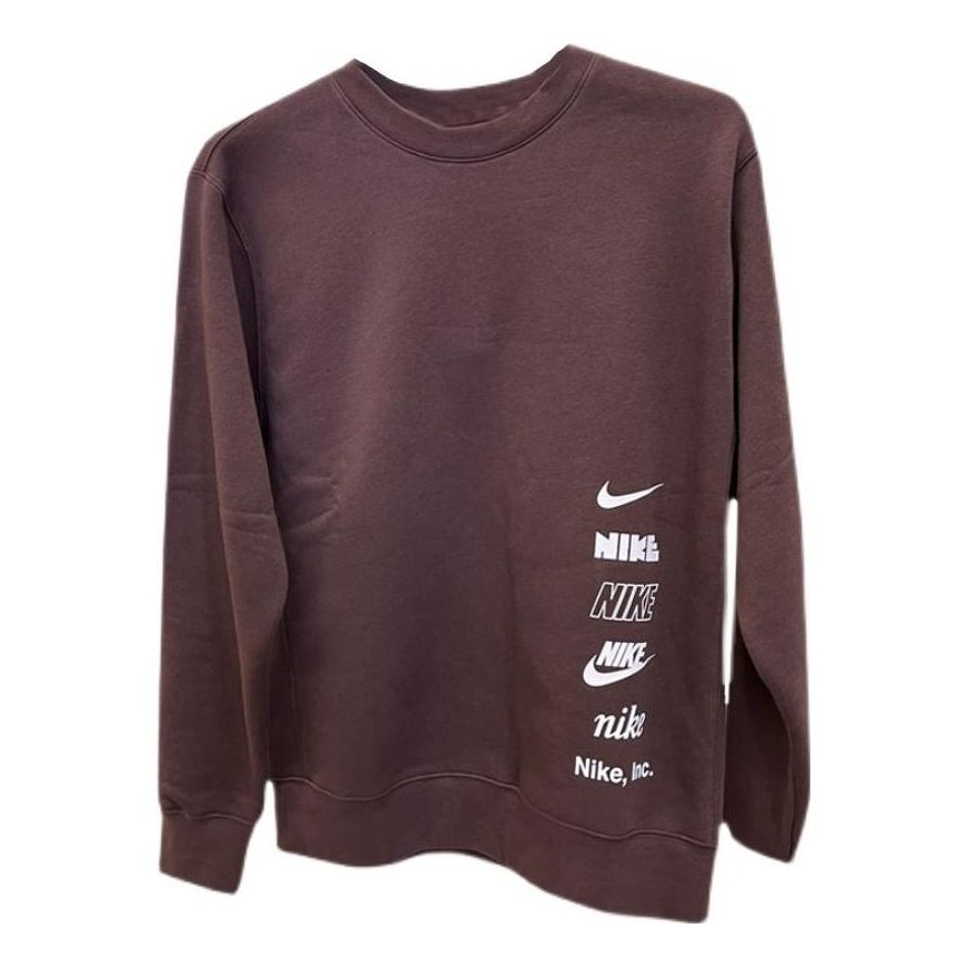Пуловер Nike Multi Logo Crew Neck Sweatshirt Лилаво | DX0782-227, 0