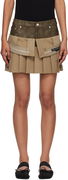 Andersson Bell Inside Out Pleated Miniskirt