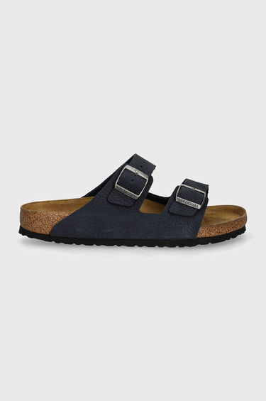Кецове и обувки Birkenstock Arizona Nubuck Slides Синьо | 1028095, 1