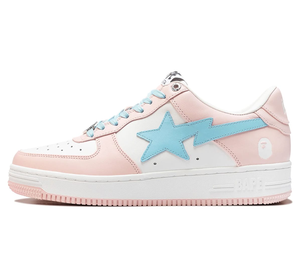Кецове и обувки BAPE Bapesta "Pastel Pink" Розово | 001FWH701005_PNK_A, 0