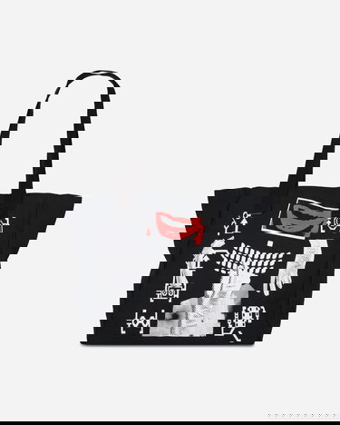 Голяма пазарска чанта Cav Empt Lips Display Tote Bag Черно | CES28G07 BLACK, 1