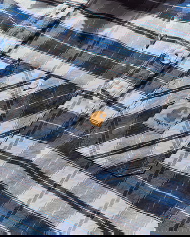 Риза Carhartt WIP Tarbell Plaid Shirt Синьо | I034545 2WKXX, 3