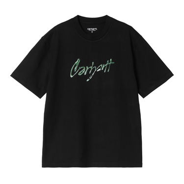 Тениска Carhartt WIP Short Sleeve Drip Script T-Shirt Черно | I034404_2, 0