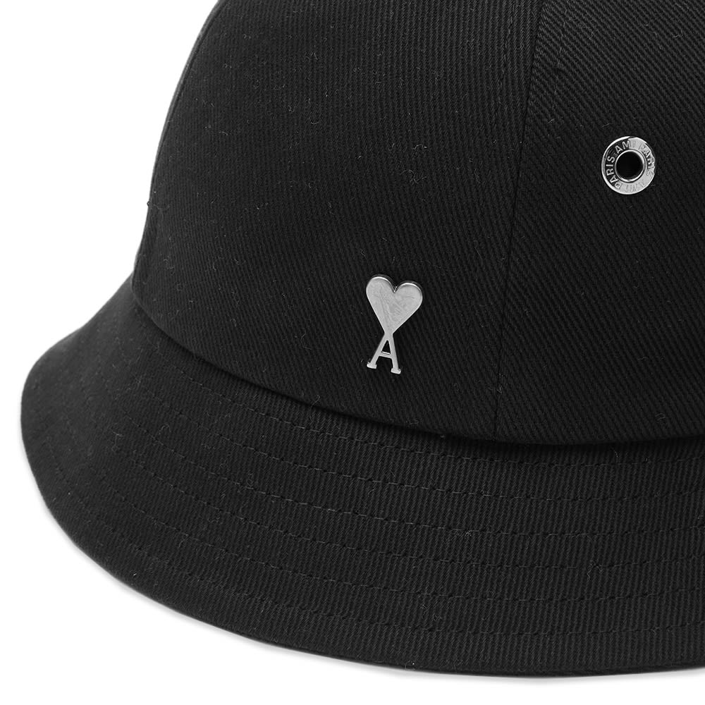 Шапка AMI Small A Heart Bucket Hat Черно | UHA234-221-001, 0