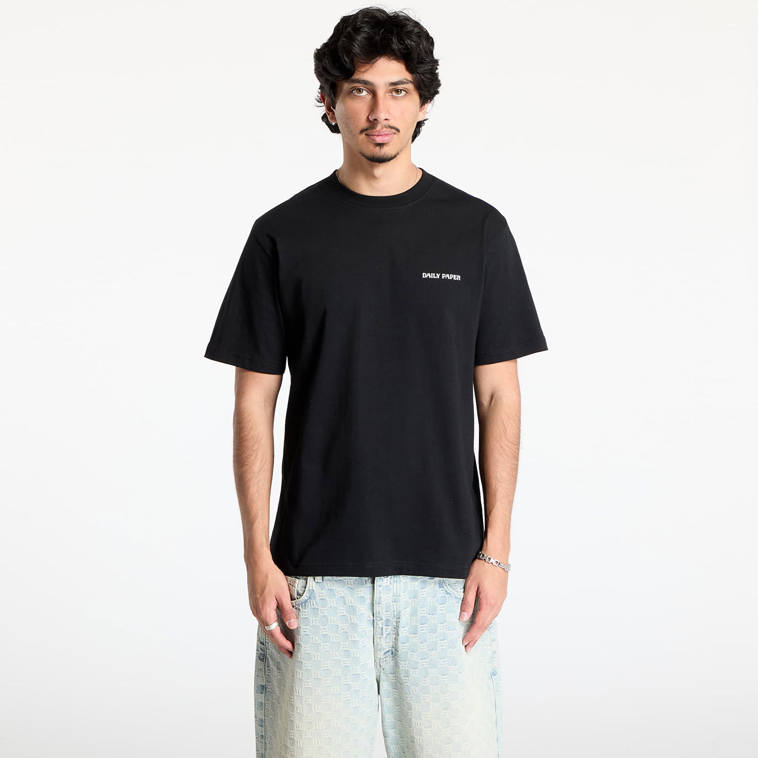 Тениска DAILY PAPER Daily Paper Wrapper T-Shirt Черно | 2513094, 0