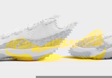 Кецове и обувки Jordan Air Jordan 11 Low “Yellow Snakeskin” W Жълто | AH7860-107, 0