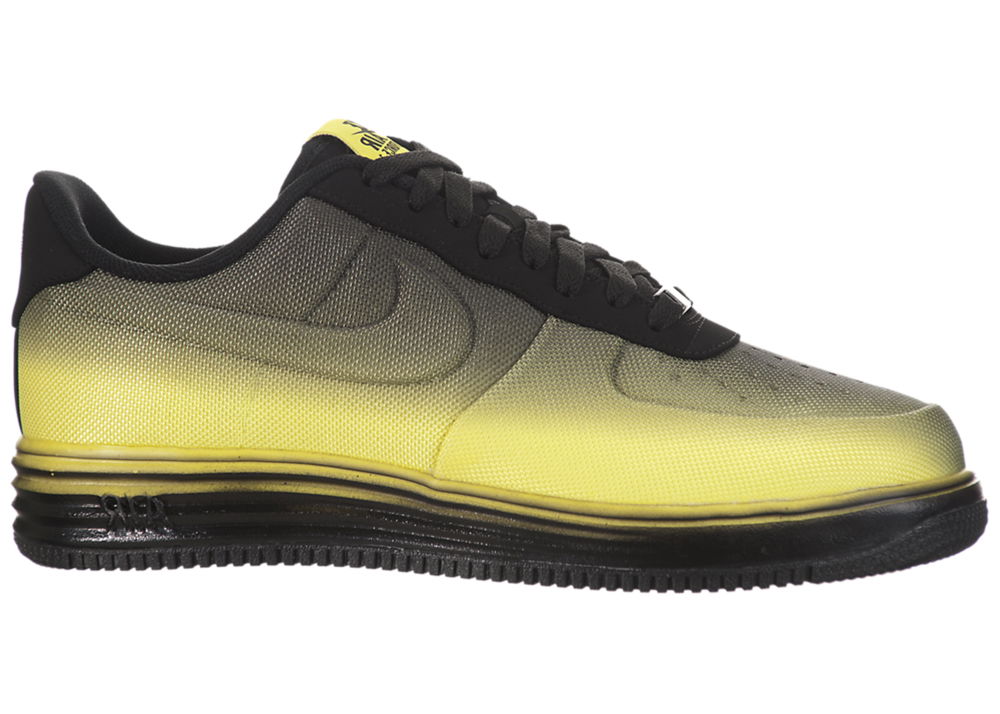 Кецове и обувки Nike Lunar Force 1 Vt Mesh Yellow Black Бежово | 599499-700, 0