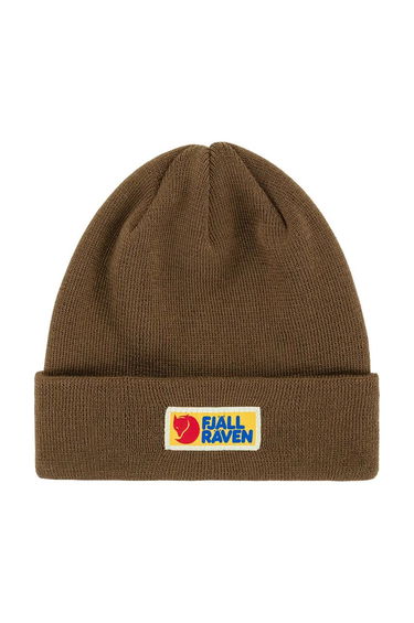 Шапка FJÄLLRÄVEN Beanie With Logo Бежово | F78141.299, 0