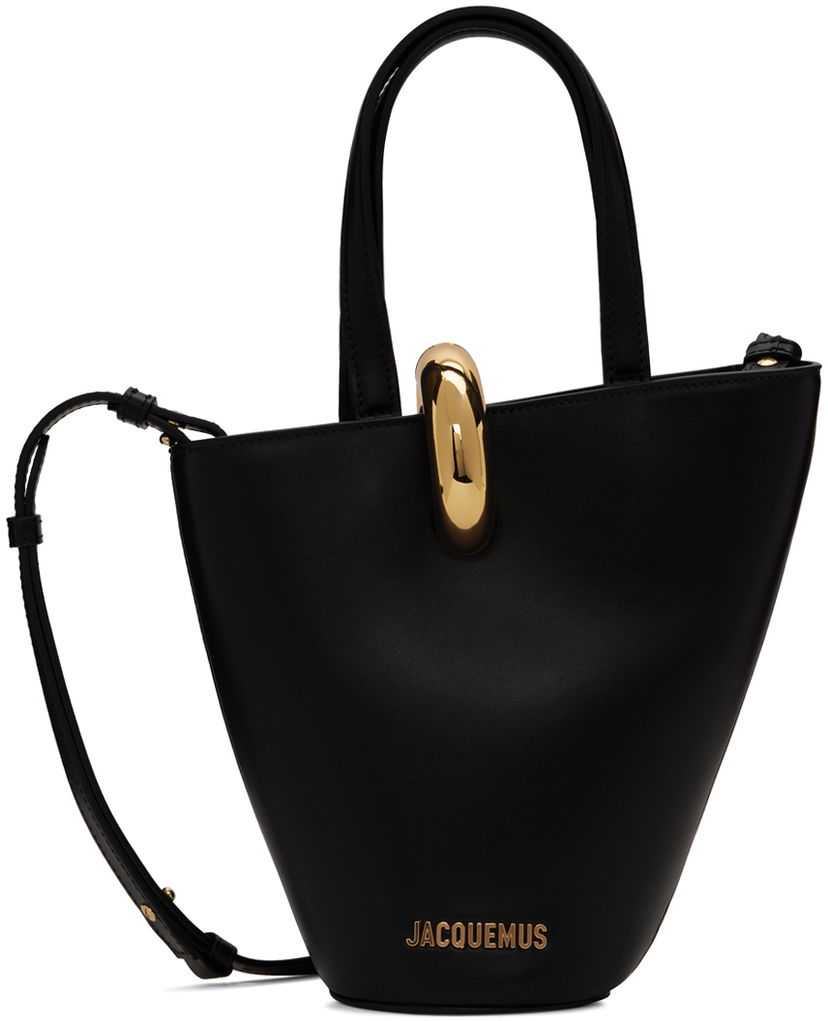 Дамска чанта Jacquemus Black La Casa 'Le petit Bambola' Tote Черно | 24H243BA389-3173