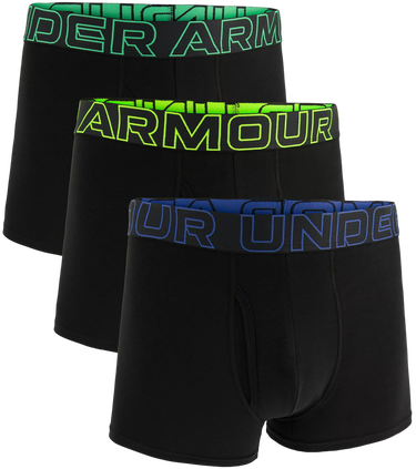 Боксерки Under Armour Performance Cotton 3" 3P Черно | 1383891-002, 2