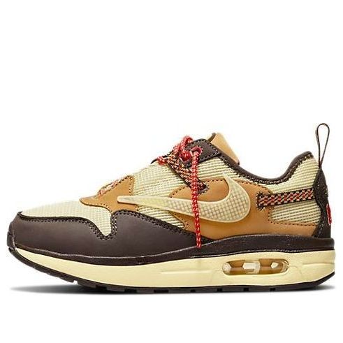 Кецове и обувки Nike Travis Scott Air Max 1 Кафяво | DN4169-200, 0