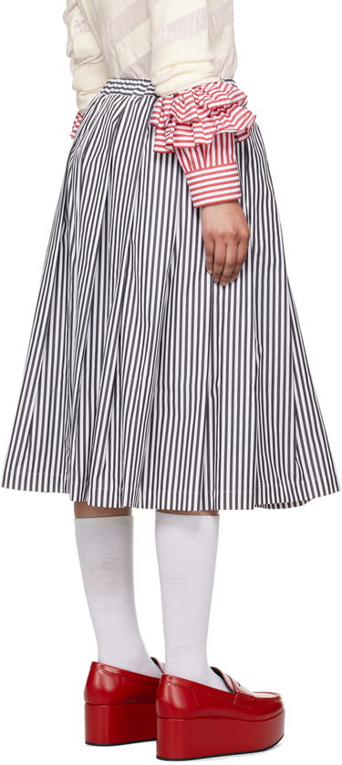 Пола Comme des Garçons Comme des Garçons Girl Striped Midi Skirt Многоцветен | NM-S006-051, 2