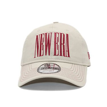 Шапка с козирка New Era Adjustable Wordmark 9TWENTY Cap Бежово | 60595444, 1