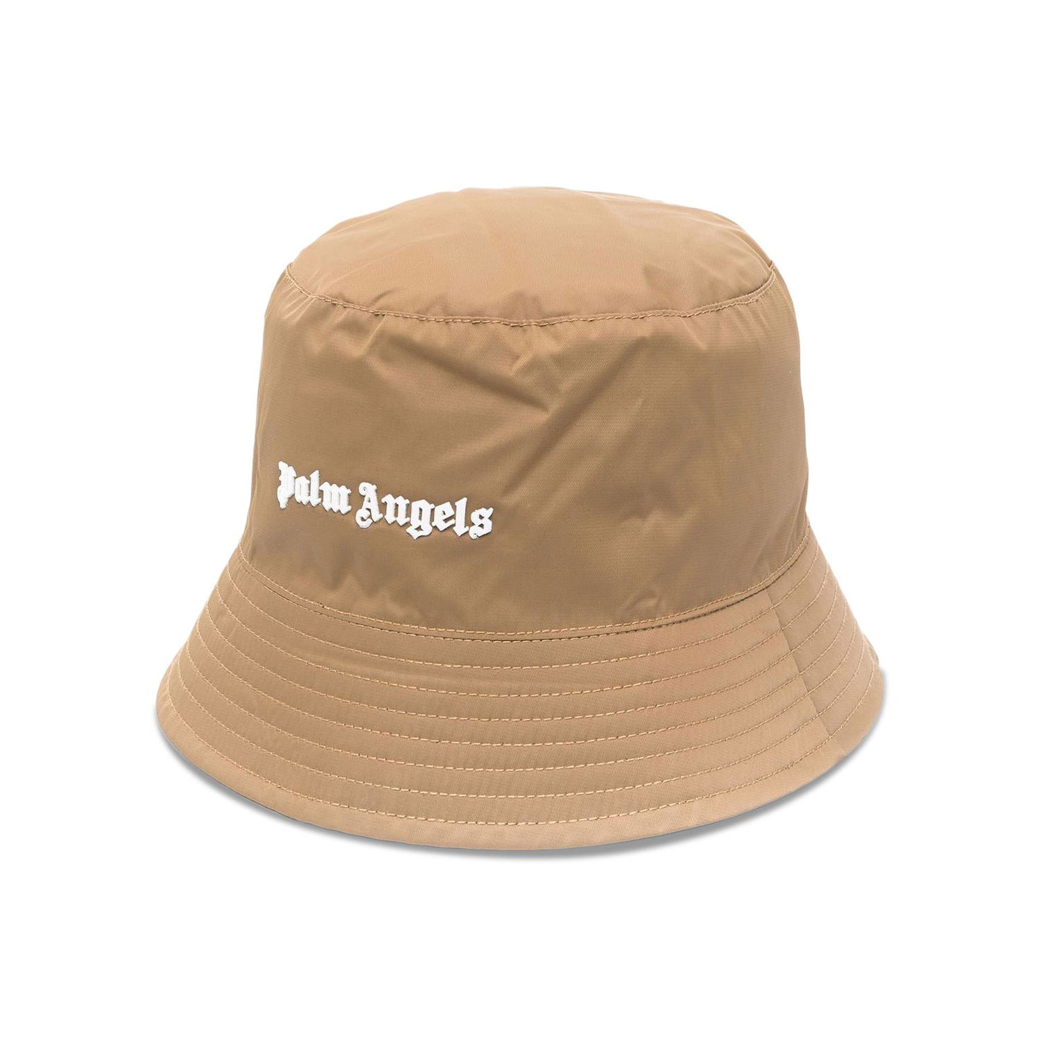 Шапка Palm Angels Classic Logo Bucket Hat Бежово | PMLA026S22FAB0017401, 1