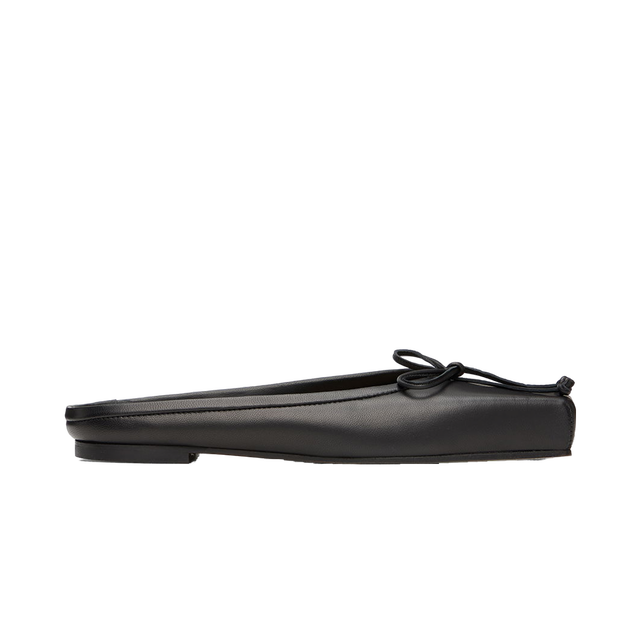 Le Chouchou 'Les Mules Plates Ballet' Mules "Black"