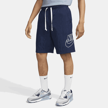 Къси панталони Nike Sportswear Alumni Woven Flow Shorts Тъмно синьо | DB3810-410, 0