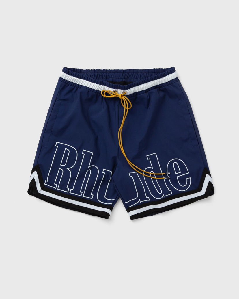 Бански Rhude BASKETBALL LOGO SWIM SHORT Тъмно синьо | RHPF24SH018422317