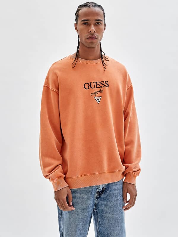 Суитчър GUESS Originals Front Logo Sweatshirt Оранжево
 | M2BQ09K9YH1, 0