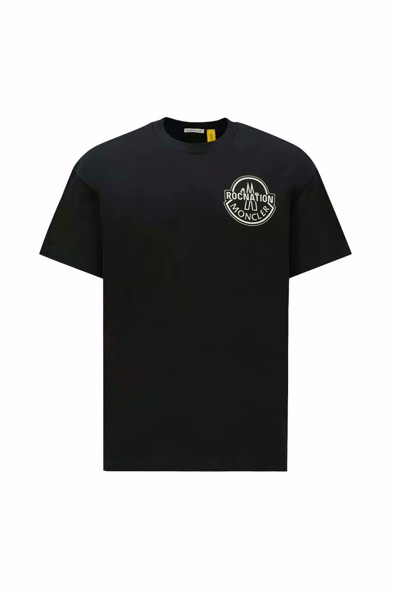 Тениска Moncler Roc Nation by Jay-Z x Logo T-Shirt Черно | I209W8C0000589A8Y999, 0