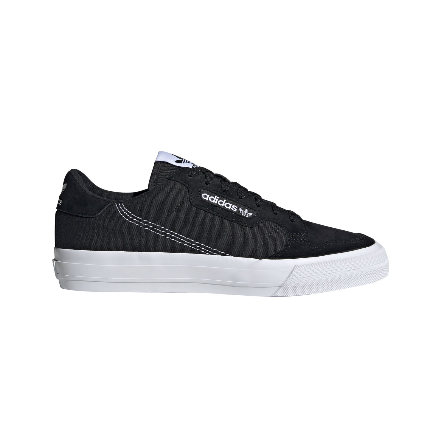 Кецове и обувки adidas Originals Continental Vulc Черно | EF3524, 1