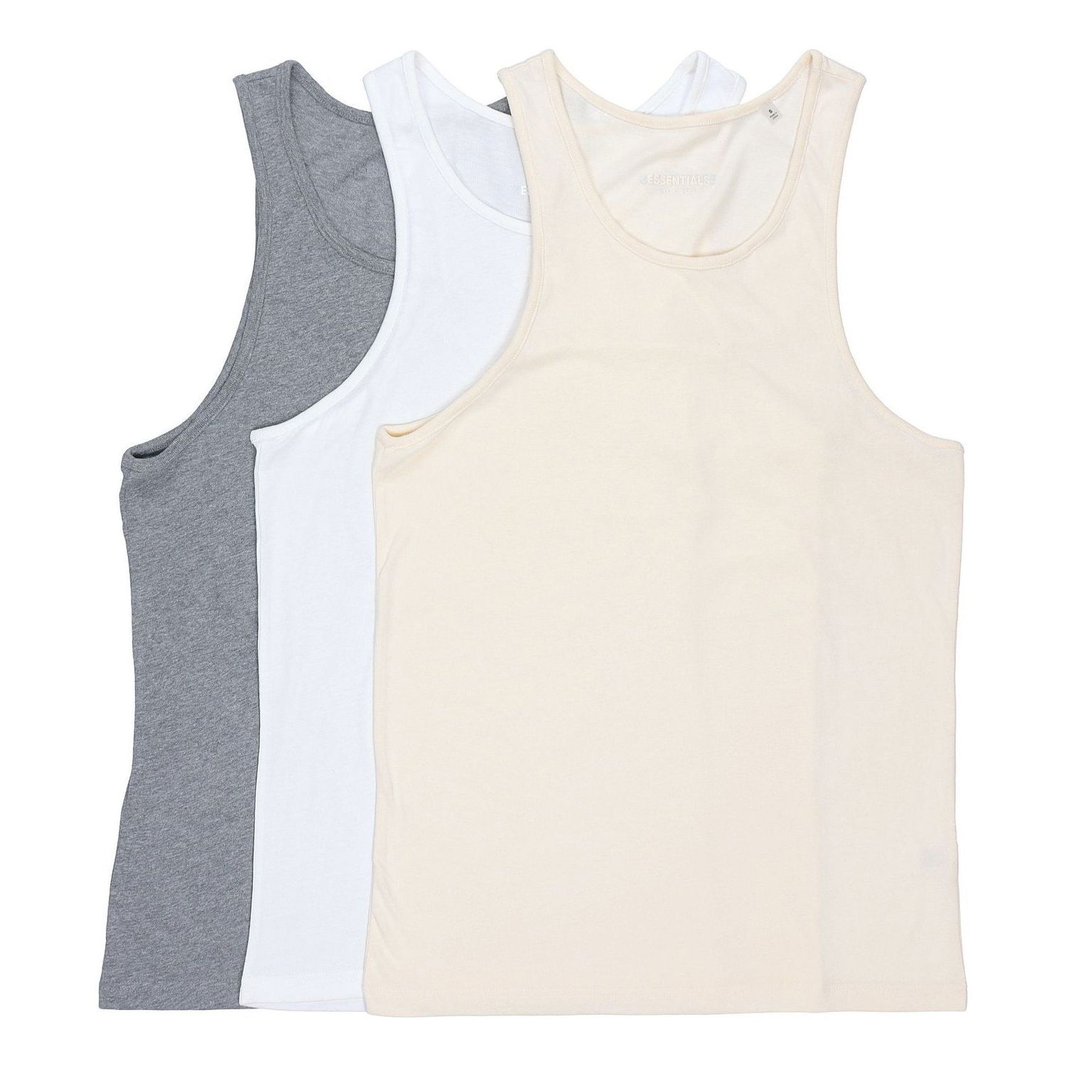 Потник Fear of God Essentials FW20 3 Pack Tank Tops Бежово | FOG-FW20-177, 0