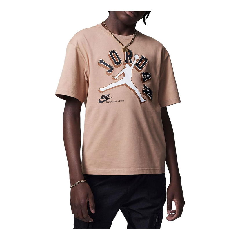 Тениска Jordan Air Jordan Varsity Jumpman T-Shirt Кафяво | FV2530-200