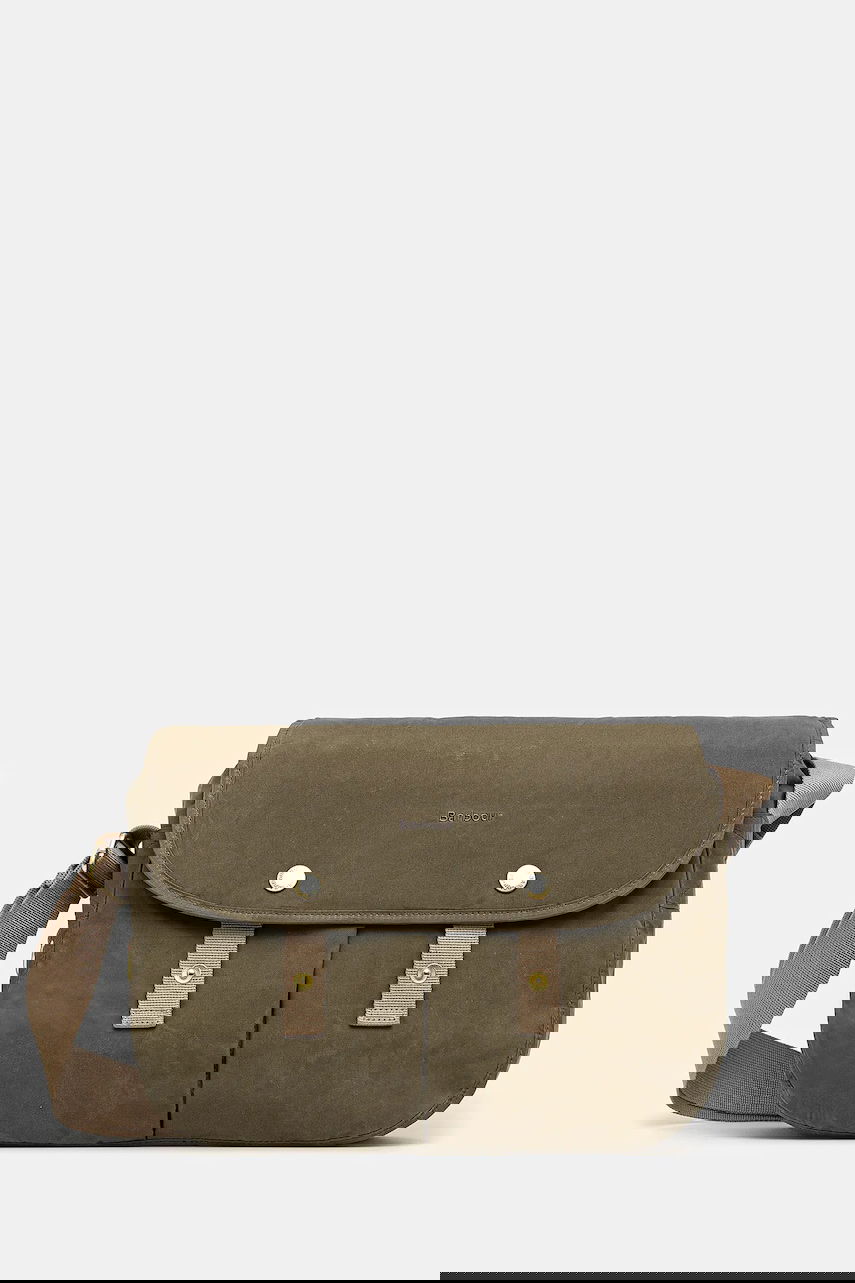 Чанта през рамо Barbour Barbour Transport Riever Crossbody Bag Зелено | UBA0745, 0