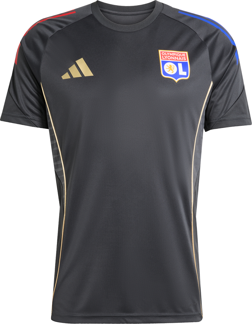 Фланелка adidas Originals Olympique Lyonnais Training Jersey 2025/26 Черно | jl7787