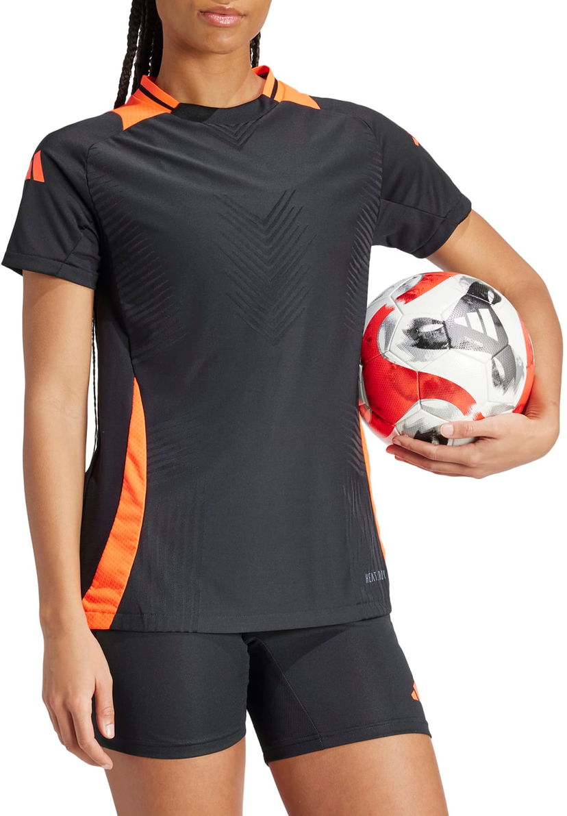 Фланелка adidas Originals Women's Black Orange Training Jersey Черно | ij7381