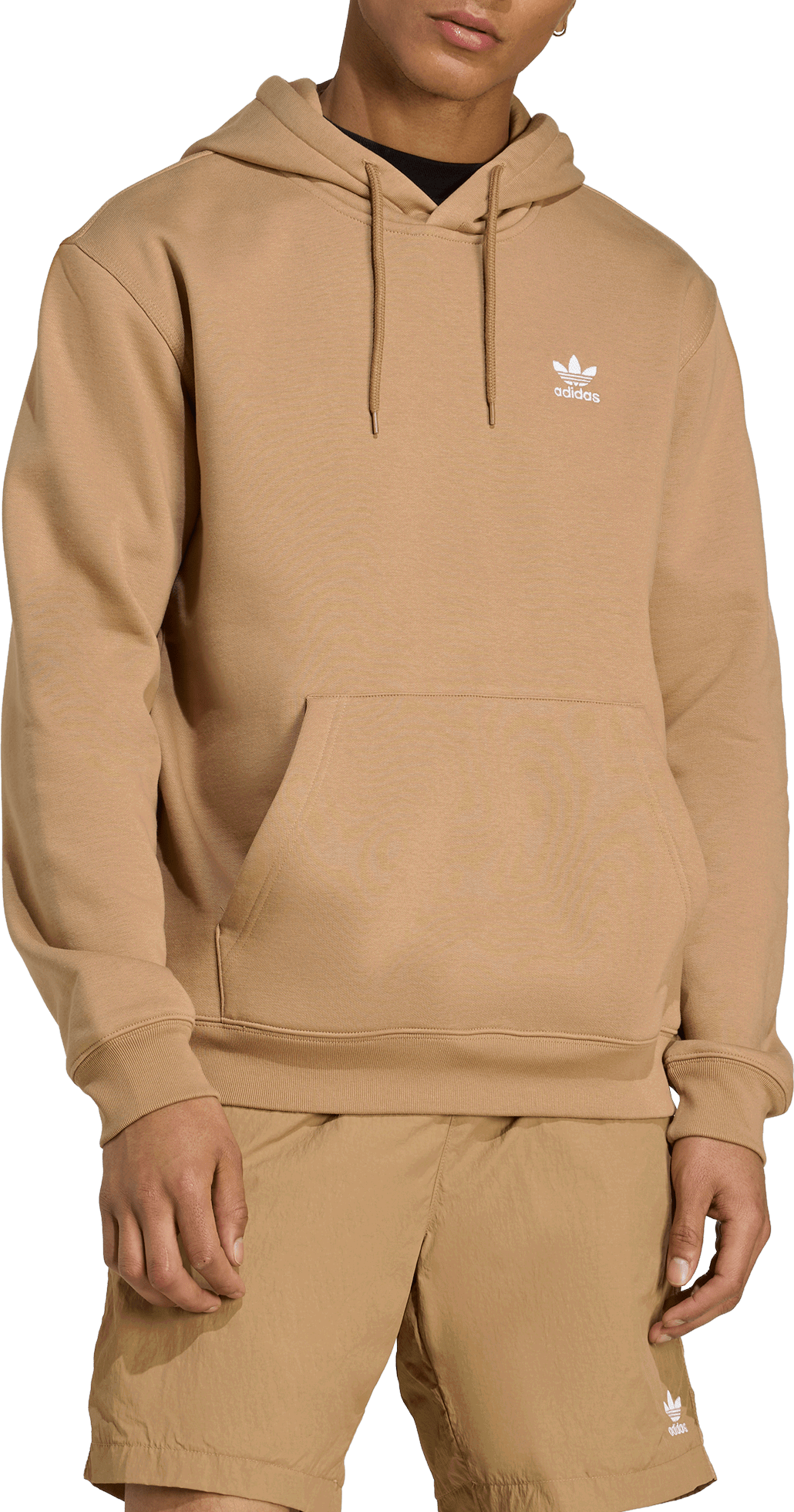 Суитчър adidas Originals adidas Originals Trefoil Essentials Loose Hoody Бежово | jw1111, 1