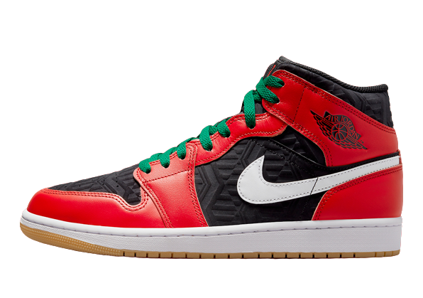 Кецове и обувки Jordan Air Jordan 1 Mid "Christmas" Червено | DQ8417-006, 1