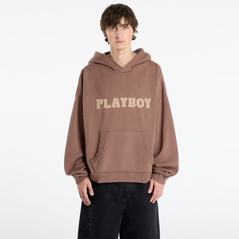 Суитчър Footshop Playboy x FTSHP Sweater Hoodie UNISEX Brown Кафяво | FTSHP_518