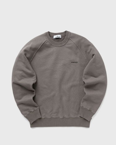 Пуловер Stone Island Logo Flocked Crewneck Сиво | 801560755.V0092, 0