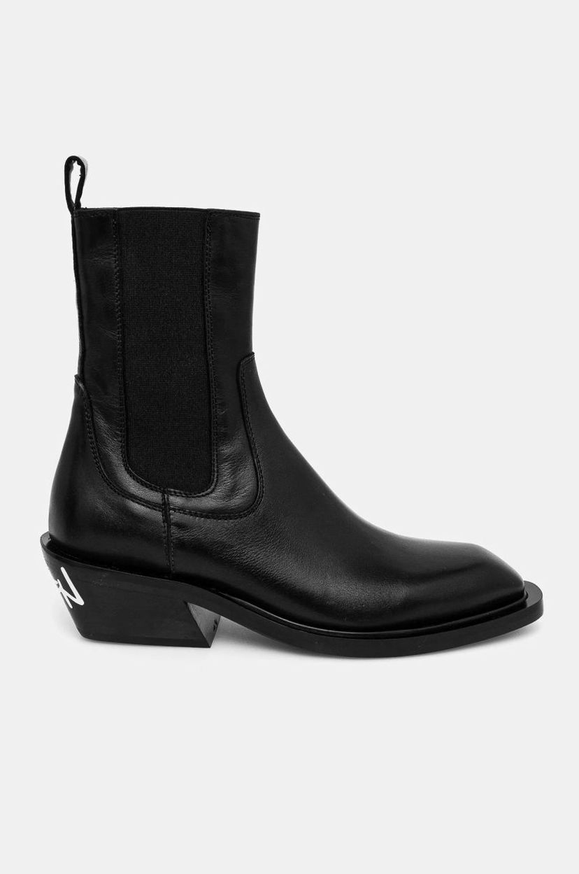 Кецове и обувки Fiorucci Heeled Chelsea Boots Черно | W01FMASH162LE03.BK01